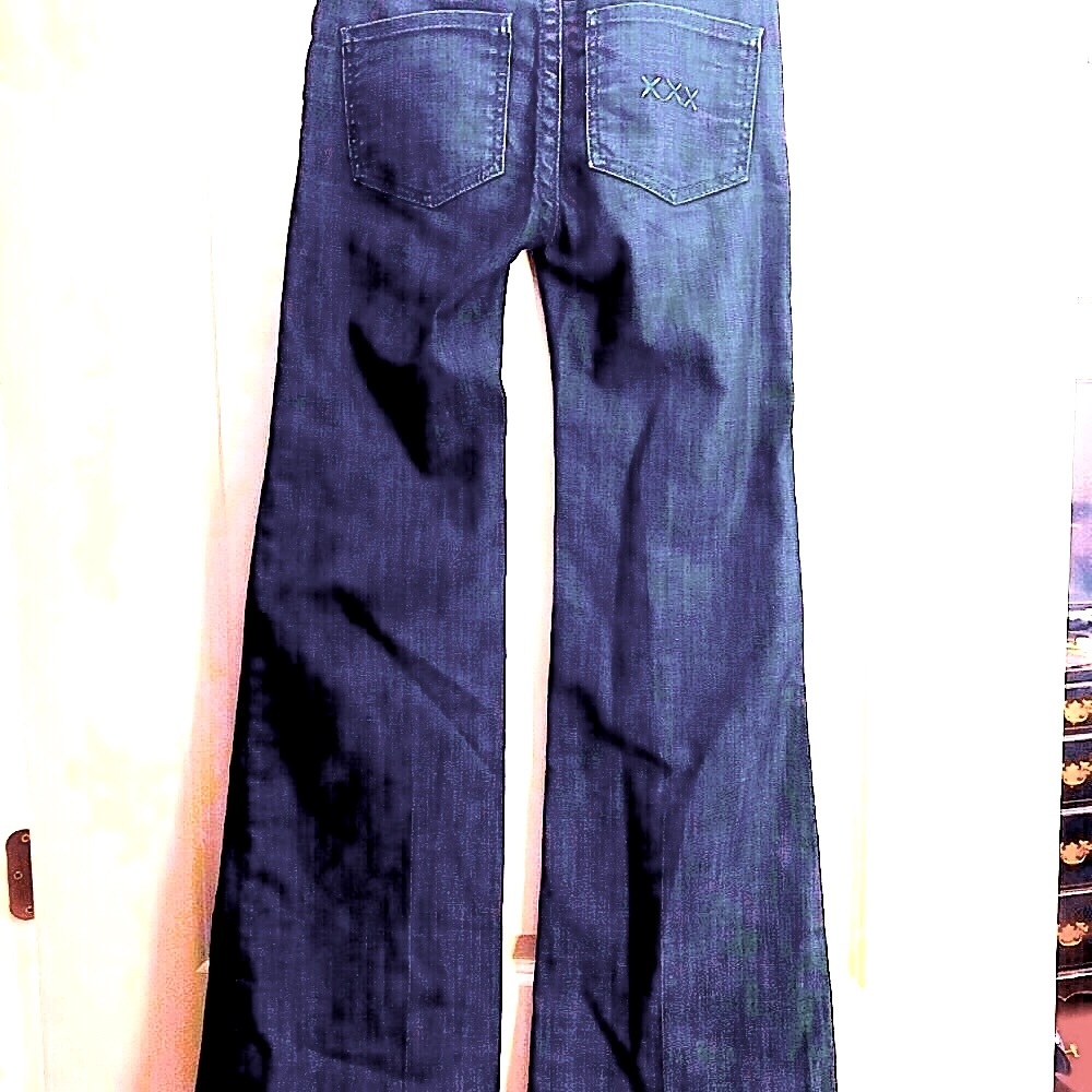 Frankie B. size 2  great shape rare find wide legged bottom sailor jean